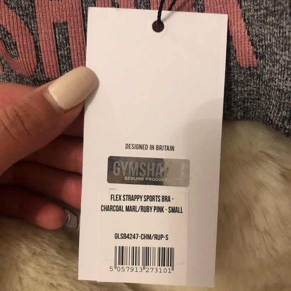 BNWT GYMSHARK FLEX STRAPPY SPORTS BRA SIZE SMALL - Picture 8 of 8